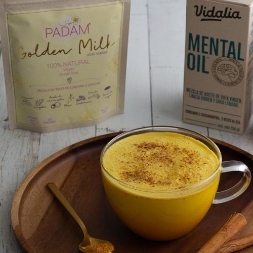 Bebida preparada con Mental Oil de Vidalia® y Golden Milk de @padam - vidalia Bebida preparada con Mental Oil de Vidalia® y Golden Milk de @padam - vidalia 1