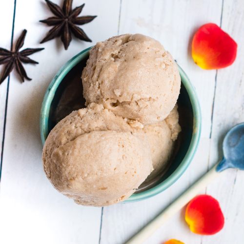 Prepara helado de té chai en casa