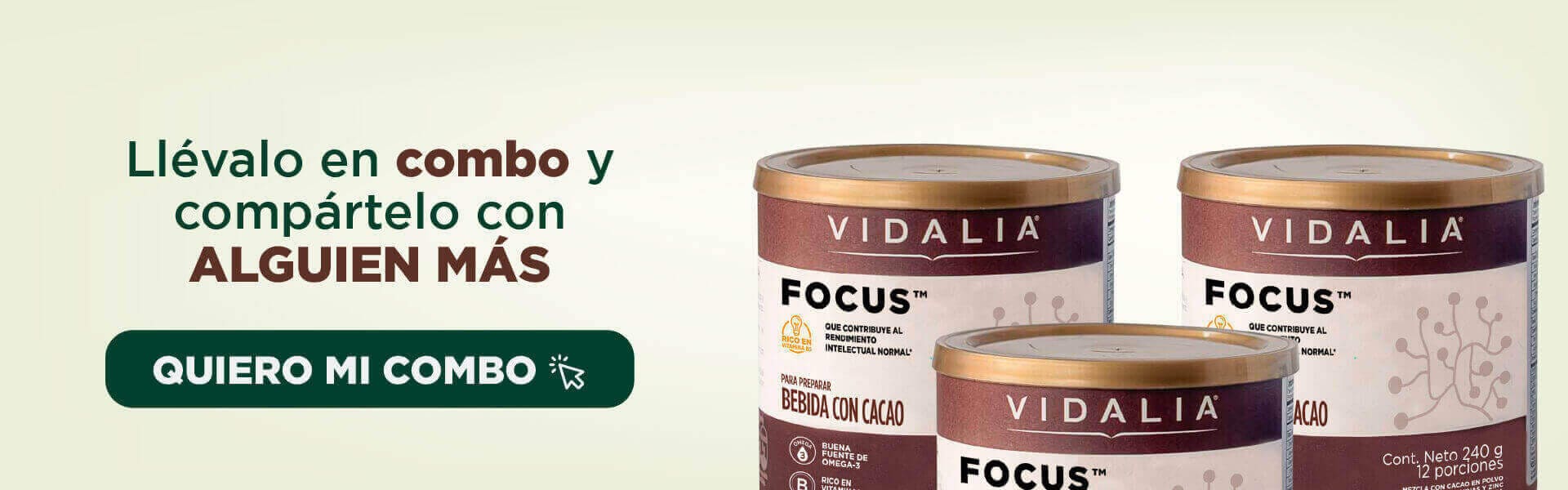 Compra Vidalia Focus Cacao